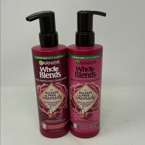 Garnier Whole Blends Color Protecting Shampoo & Conditioner Set (12oz)